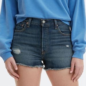 NEW Levi’s Jeans 501 High Waisted Denim Shorts